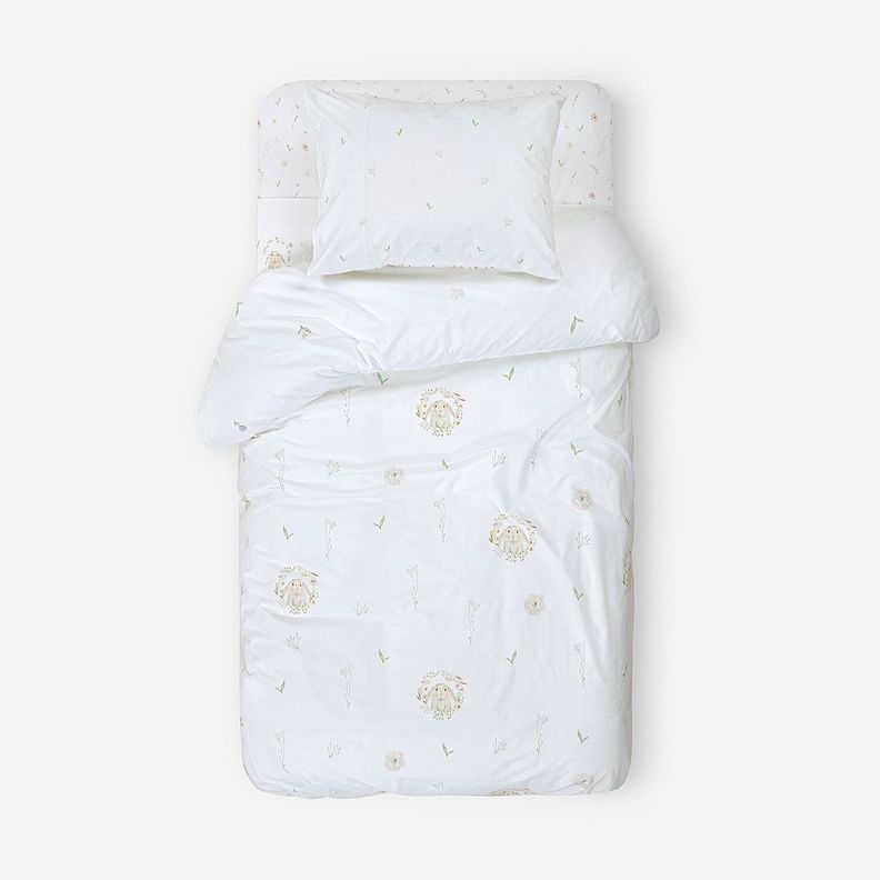 Funda Plumón Algodón Colección Kids  Silvestre 1,5 Plazas-1