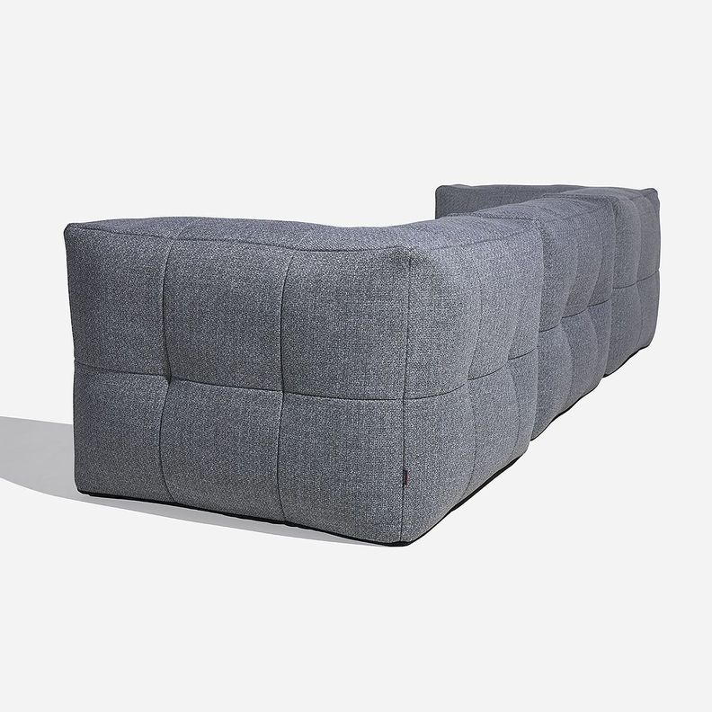 Sofa Modular de Terraza  Wainea 5 Piezas Gris-5