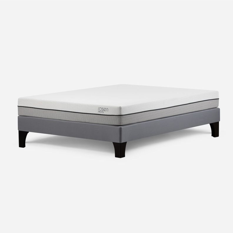 Cama Europea Pratta Full Pata Madera 135 x 200 cm-0