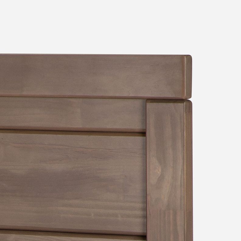 Cama Europea Pratta 2 Plazas Pata Madera BD+Respaldo Sicilia-3