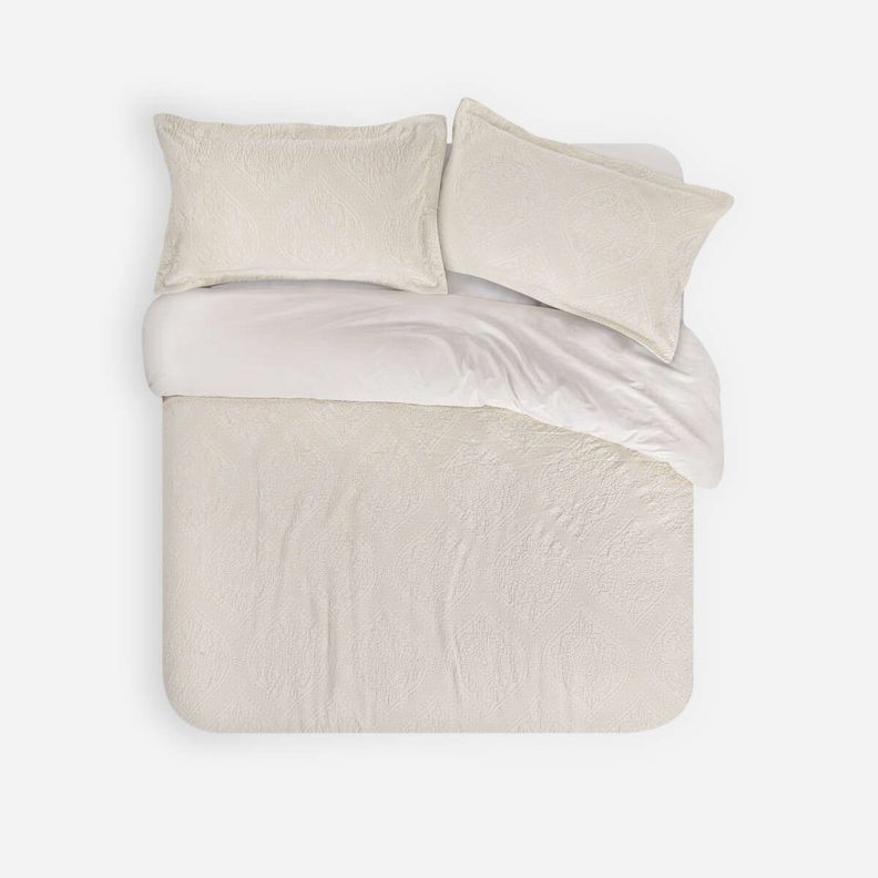 Funda Plumón Algodón Boho Klosen 2 Plazas-0