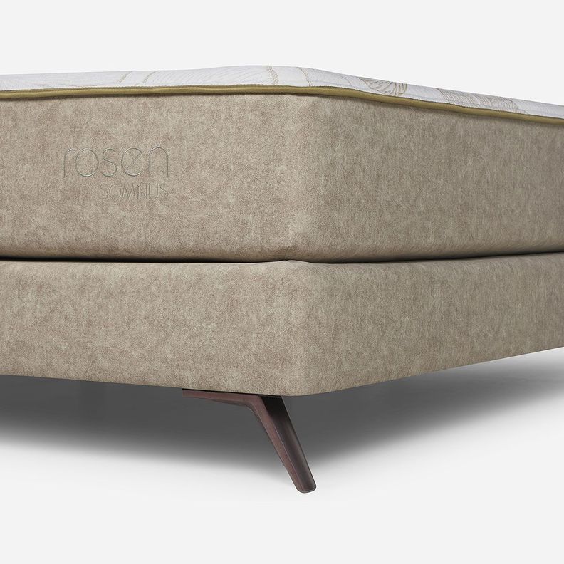 Box Spring Rosen Somnus 2 Plazas 150 x 200 cm Nougat II-2