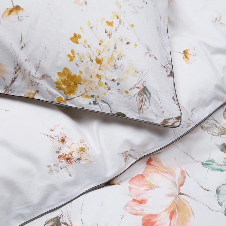 Funda Plumón Algodón Timeles Print Triberg Floral Súper King-3