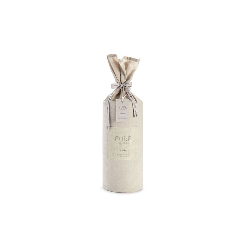 Funda Plumón Rosen Lino-Algodón Pure Liso King Arena-5