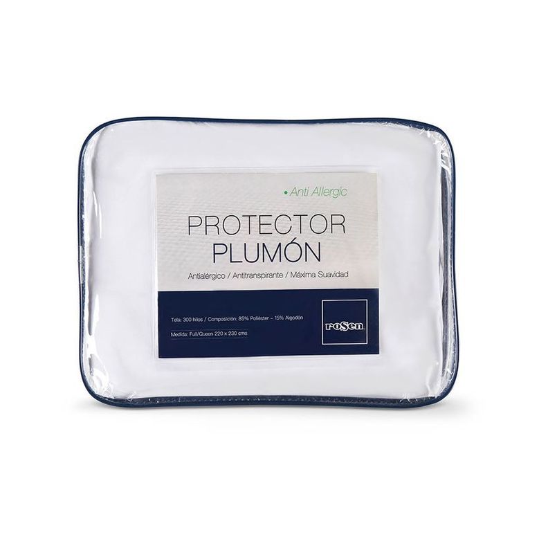 Funda Protectora Plumón Rosen Silpure King Blanco-2