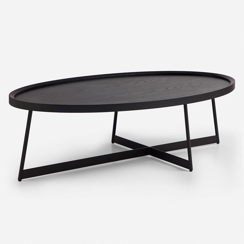 Mesa de Centro Rosen Liberty 120x70 cm Negro-0