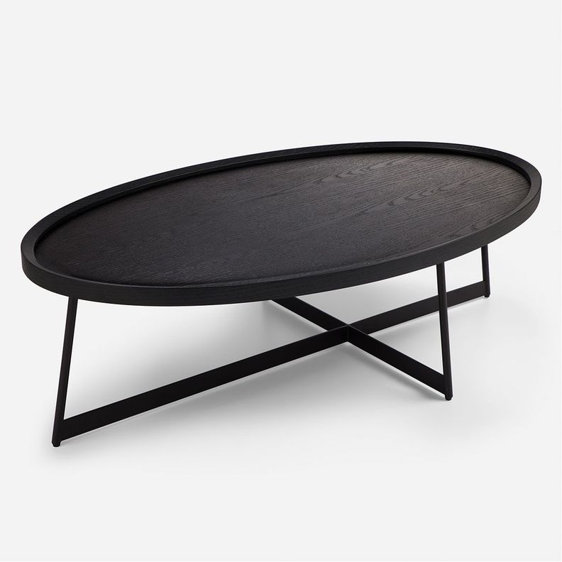 Mesa de Centro Rosen Liberty 120x70 cm Negro-3