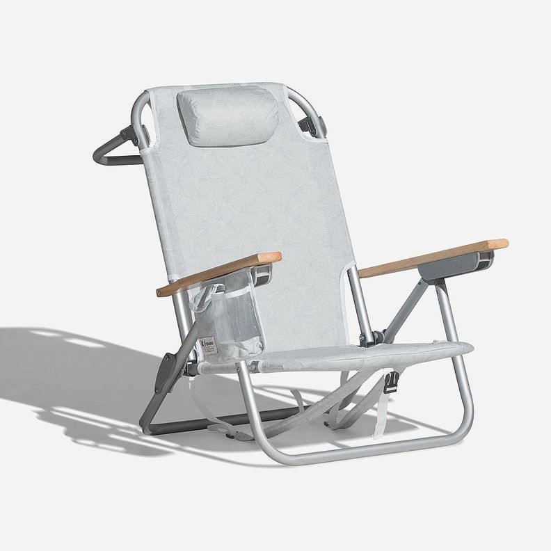 Silla de Playa Texture Tela Froens Gris-0