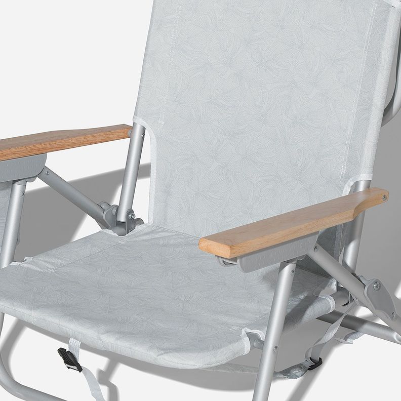 Silla de Playa Texture Tela Froens Gris-4