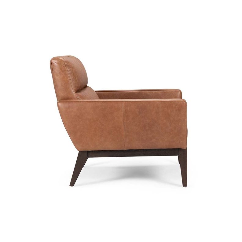 Poltrona Rosen Timber Cuero Camel-4