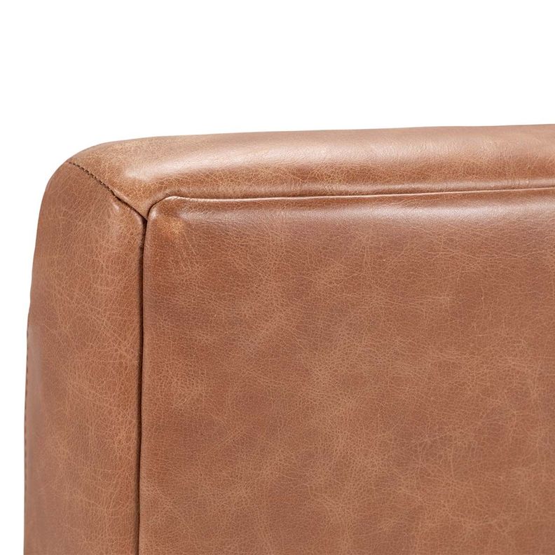 Poltrona Rosen Timber Cuero Camel-5