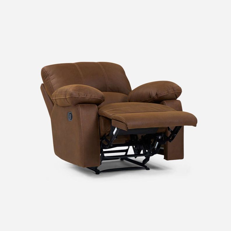 Bergere Rosen Archie Manual Tela Café-0