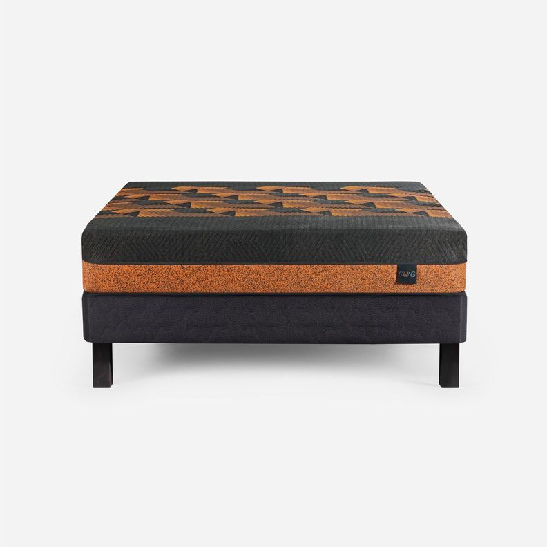 Cama Europea New Swag 2 Plazas 150 X 190 cm Base Grafito-6