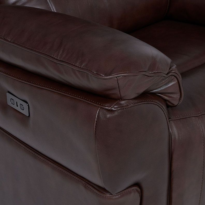 Bergere Rosen Jeff Eléctrico Cuero Marrón-5