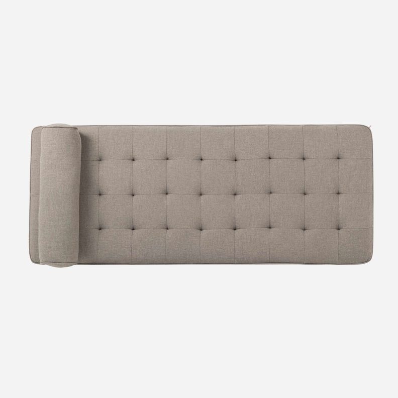 Banqueta Rosen Stepney Tela Taupe-5