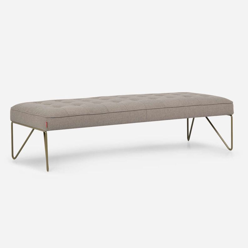 Banqueta Rosen Stepney Tela Taupe-6