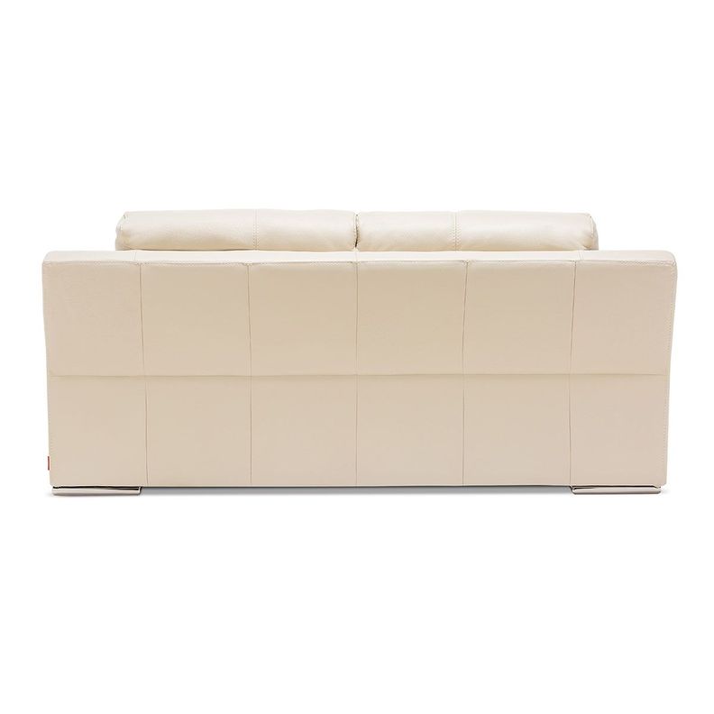 Sofá Rosen 5037 2 Cuerpos Cuero Beige-4