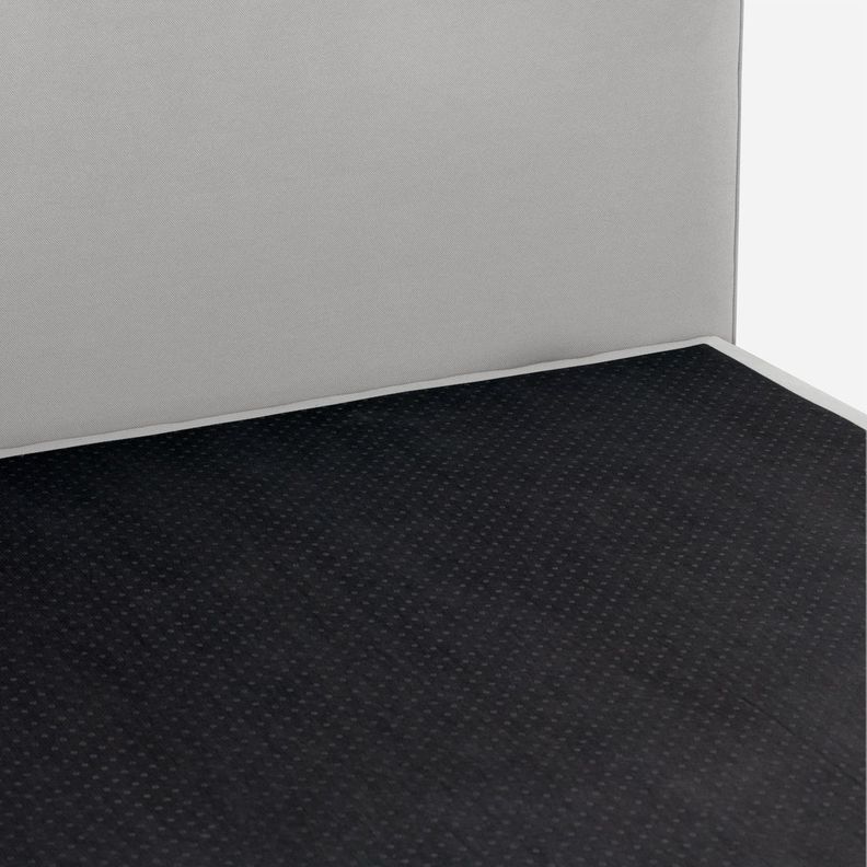 Cama Europea Play 1,5 Plazas 110 x 208 cm Gris-4