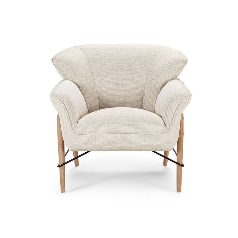 Poltrona Rosen Milligan Tela Beige-1