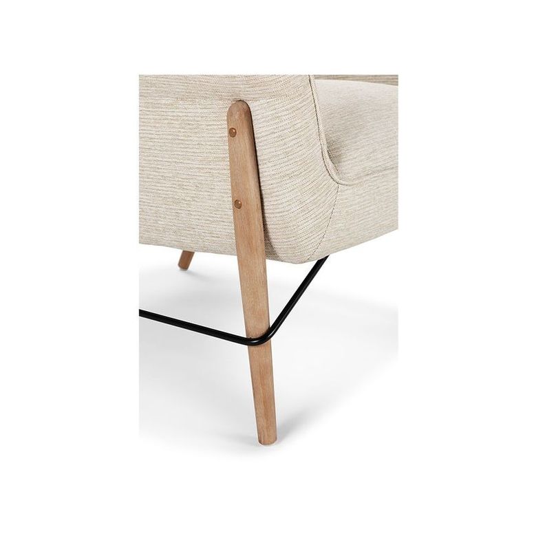 Poltrona Rosen Milligan Tela Beige-7