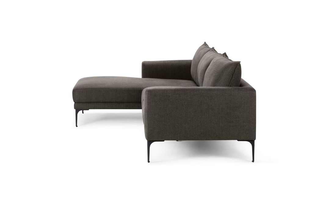 Sofá Seccional Rosen Barnes Izquierdo Tela Charcoal-2