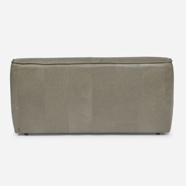 Sofá Rosen Hamar 3 Cuerpos Cuero Stone-3