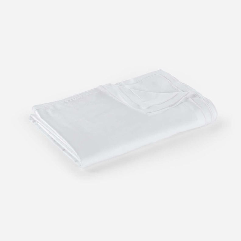 Funda Plumón Rosen Algodón Festón Blanco Super King-1