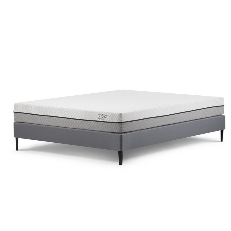 Cama Europea Pratta Full Pata Acero 135 x 200 cm-0