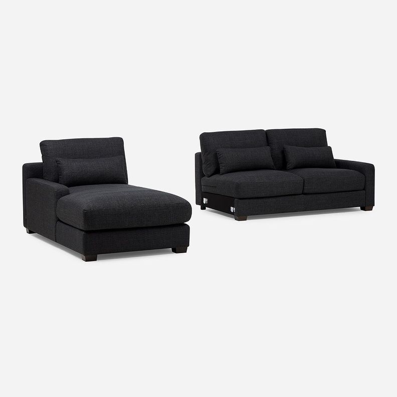Sofá Seccional Izquierdo Soroa Small Tela Charcoal-5