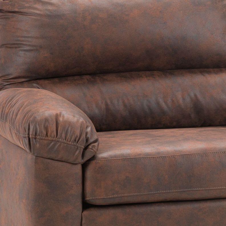 Sofá Rosen Oxford 3 Cuerpos Tela Chocolate-8