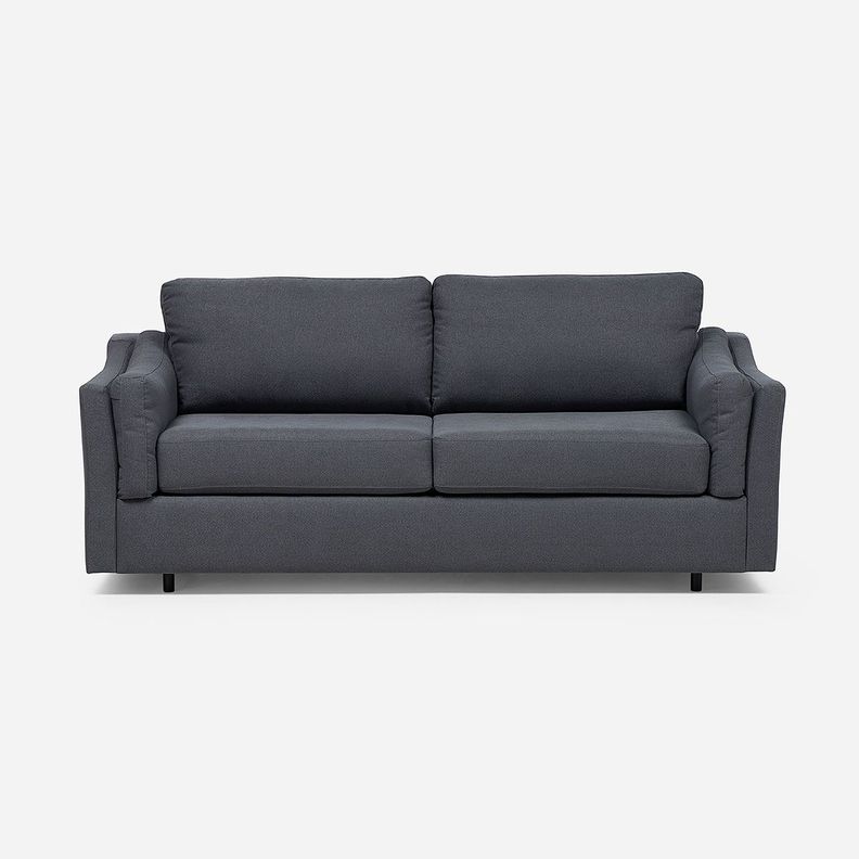 Sofá Cama Tyler One Fold 3 Cuerpos Tela Grafito-5