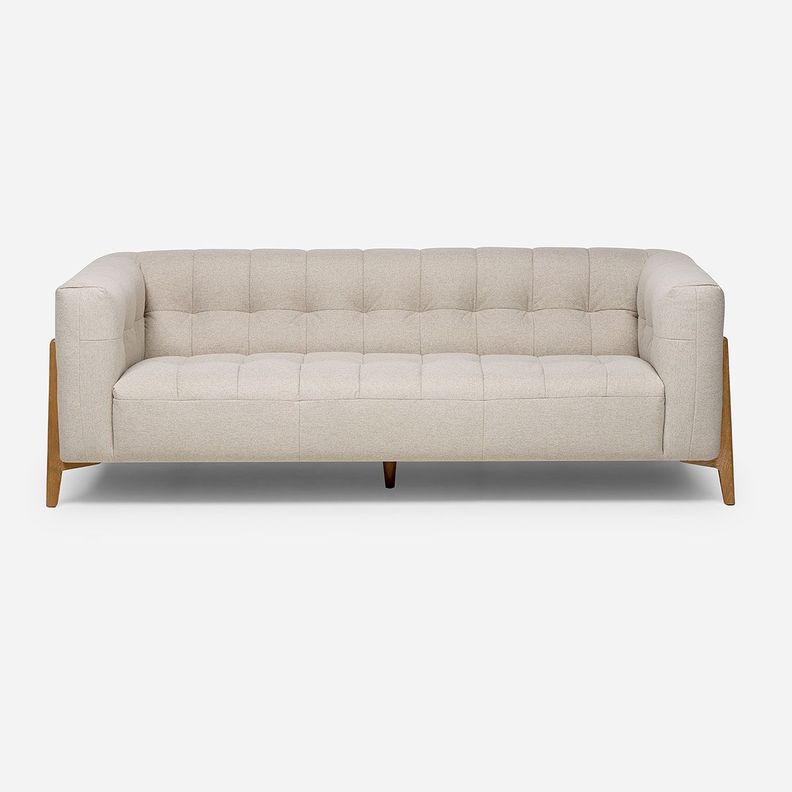 Sofá Milan 3 Cuerpos Tela Beige-2