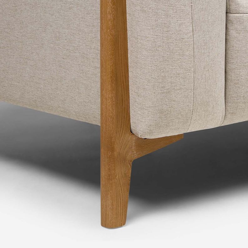 Sofá Milan 3 Cuerpos Tela Beige-6