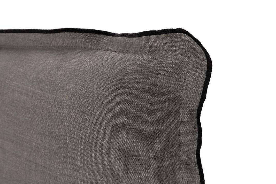 Respaldo Howick King Rosen Tela Gris-1