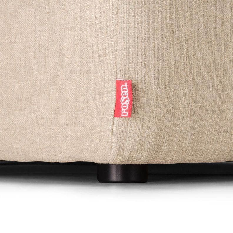 Sofá Seccional Rosen Shanklin 5 Piezas Tela Beige-9