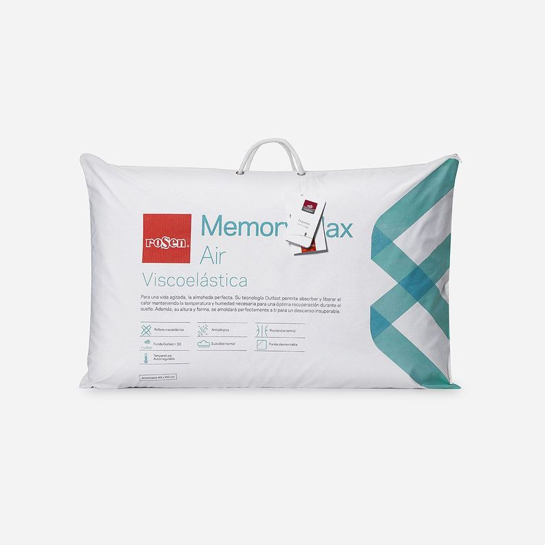 Almohada Rosen Viscoelástica Memory Max Air Americ. 41x61 cm-0