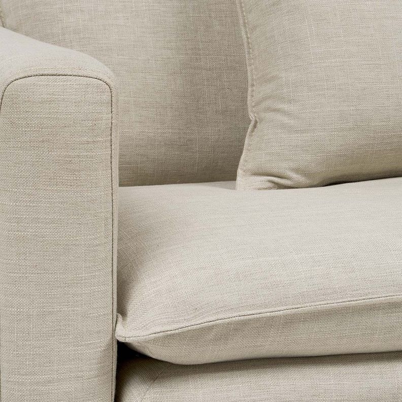 Sillón Gabon 1 Cuerpo Tela Beige-5