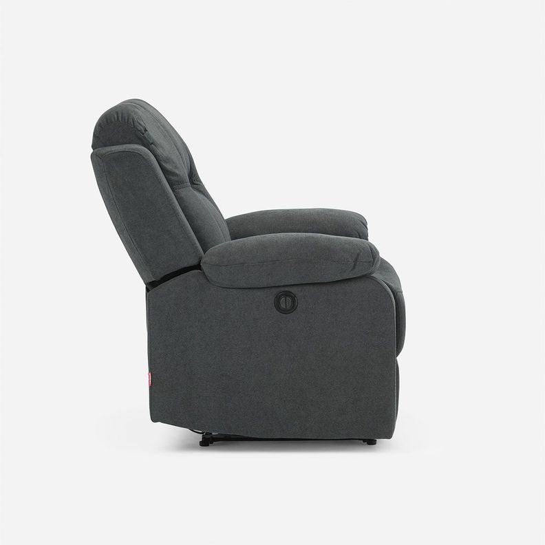 Bergere Rosen Clifton Eléctrico Tela Grafito-6
