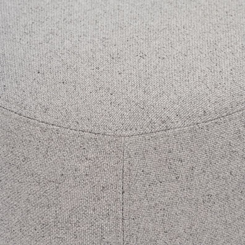 Pouf Grand Medium Tela Gris-4