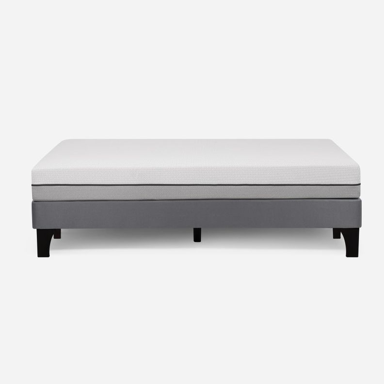 Cama Europea Pratta 2 Plazas Pata Madera 150 x 200 cm-2