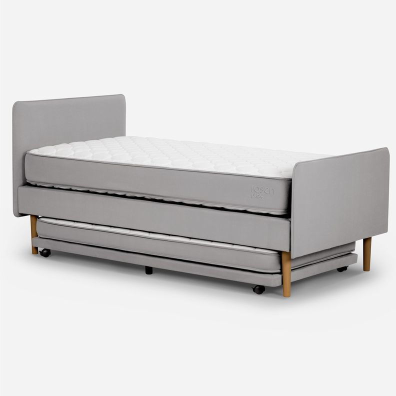 Diván Play 1,5 Plazas 105 x 200 cm Gris-0