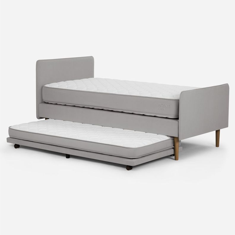 Diván Play 1,5 Plazas 105 x 200 cm Gris-1