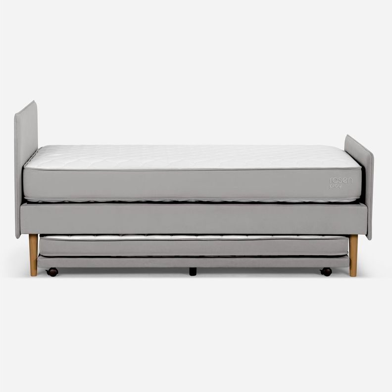 Diván Play 1,5 Plazas 105 x 200 cm Gris-2