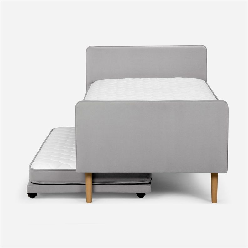 Diván Play 1,5 Plazas 105 x 200 cm Gris-5