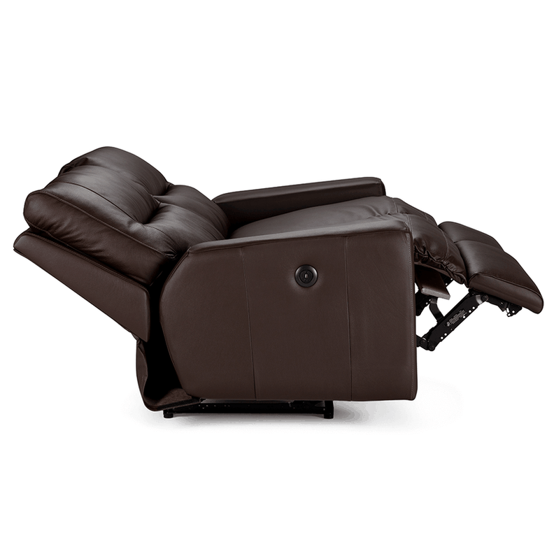 Sofa Reclinable Tolstoi 2 Cuerpos Elec Mad Marron-4