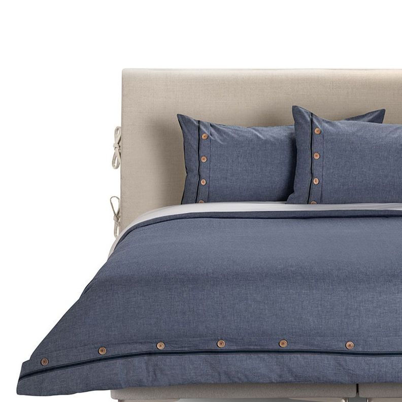 Funda Plumón Rosen Algodón Pure New Lanin 2 Plazas Denim-0