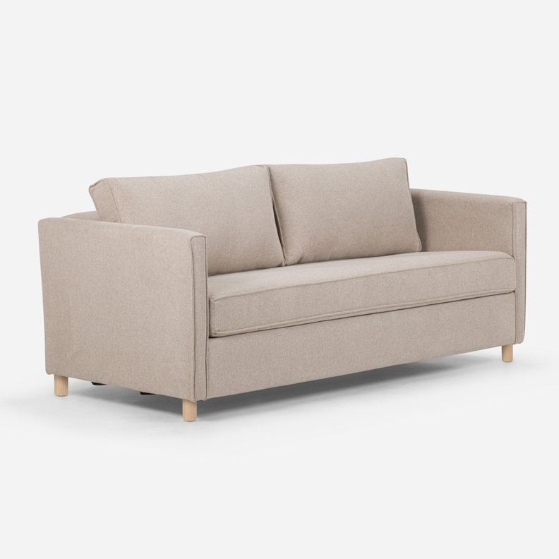 Sofa Cama Rosen Lido 3 Cuerpos Tela Latte-3