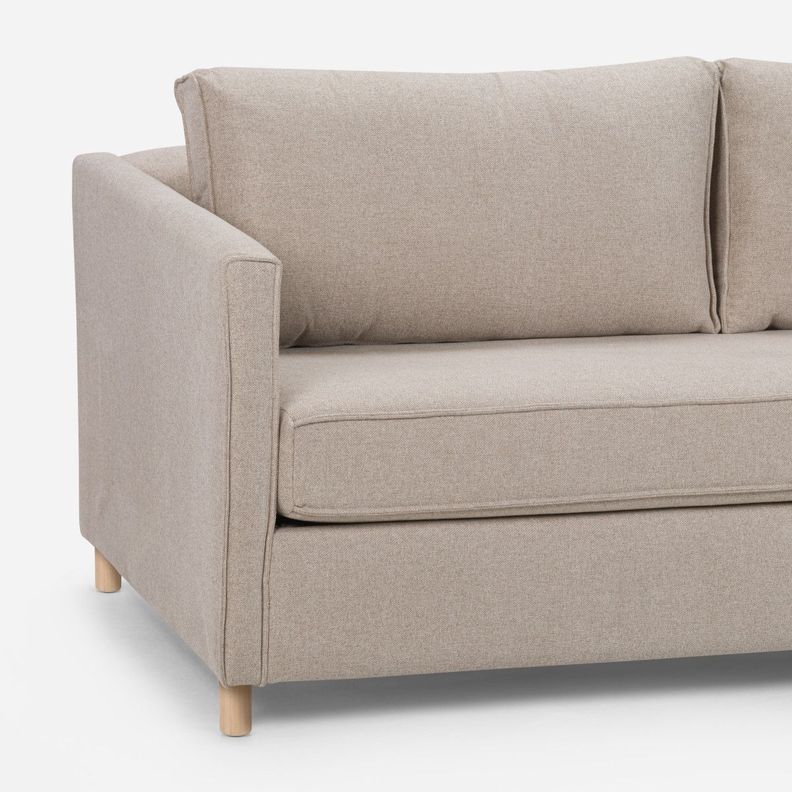 Sofa Cama Rosen Lido 3 Cuerpos Tela Latte-6