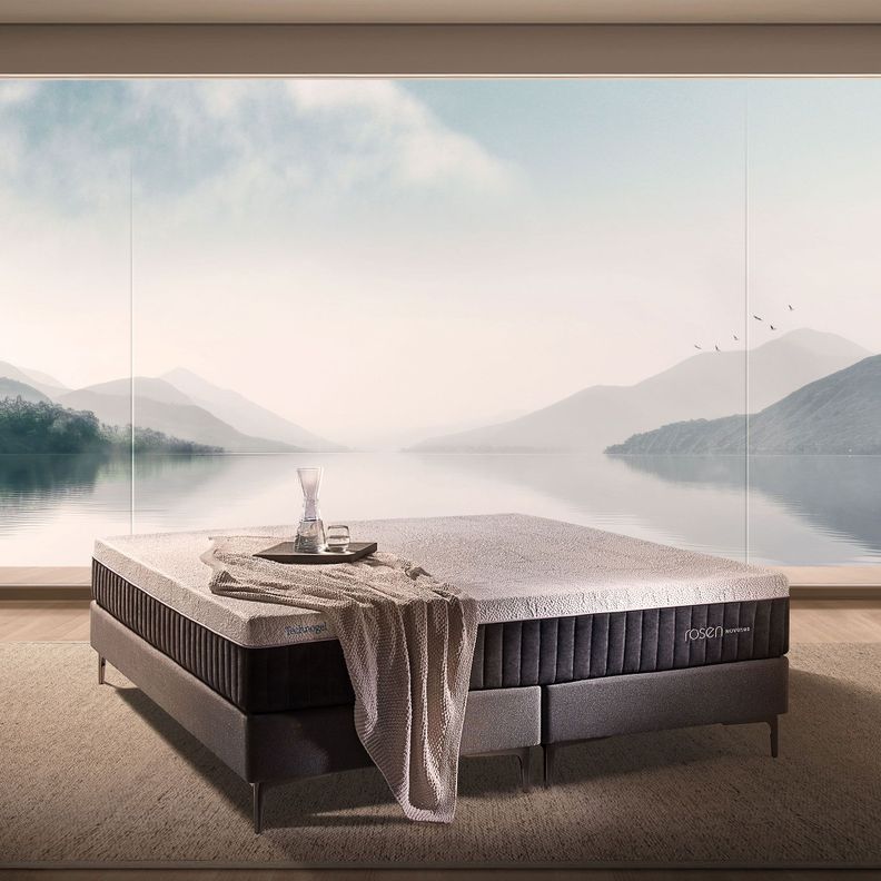 Box Spring Rosen Technogel Novus 2 Plazas 150 x 200 cm-2