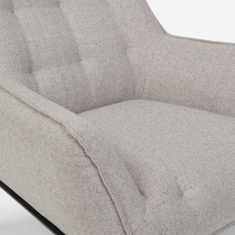 Poltrona Rosen Rudka Tela Gris-3
